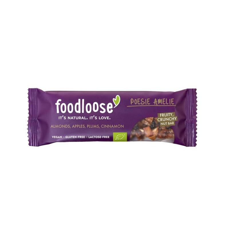 Foodloose Poesie amelie notenreep bio 35g