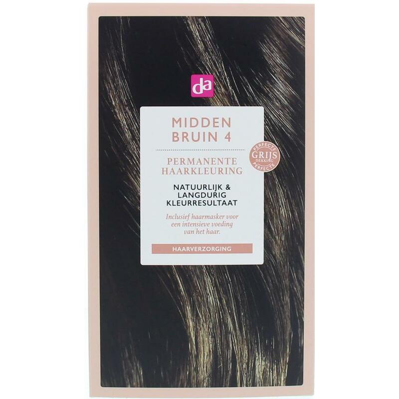 DA Haarkleuring 4.0 midden bruin 100ml