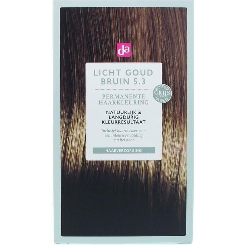 DA Haarkleuring 5.3 licht goud bruin 100ml