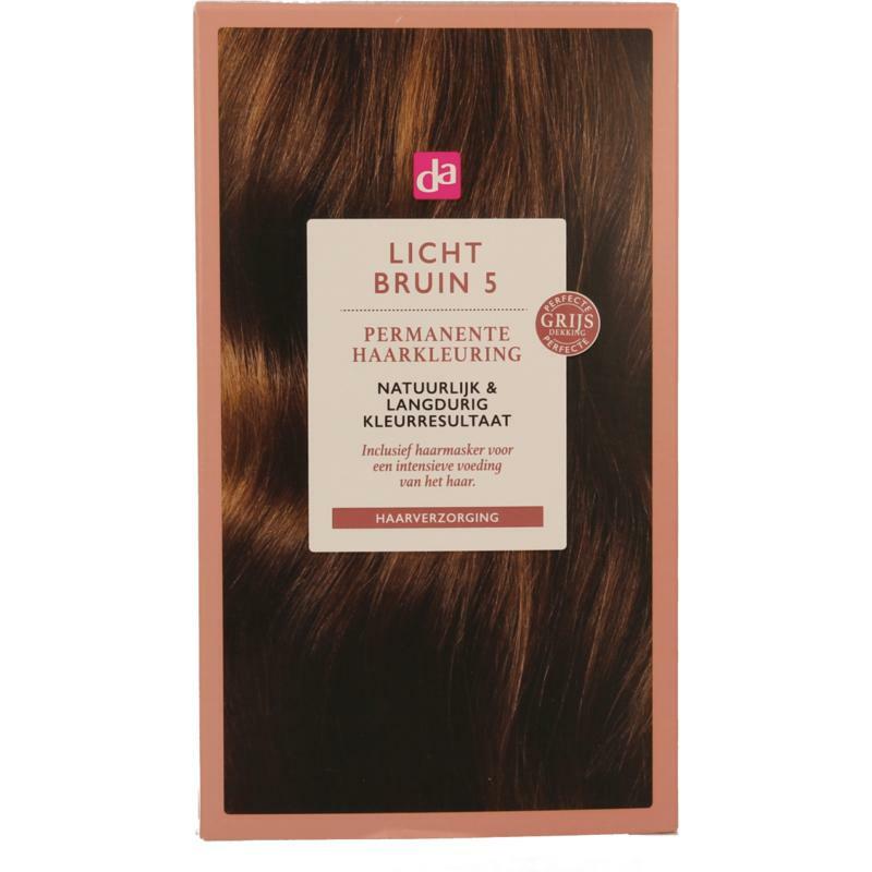 DA Haarkleuring 5.0 licht bruin 100ml
