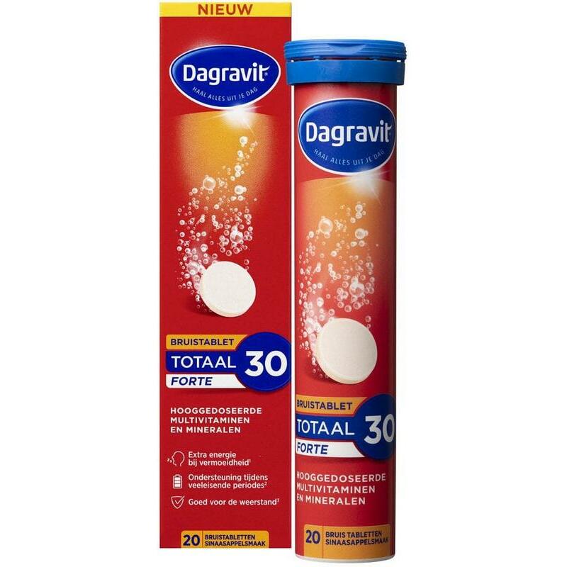 Dagravit Totaal 30 forte bruis 20brt