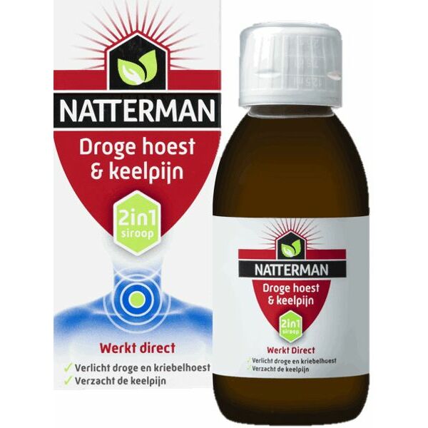 Natterman Droge hoest & keelpijn 150ml