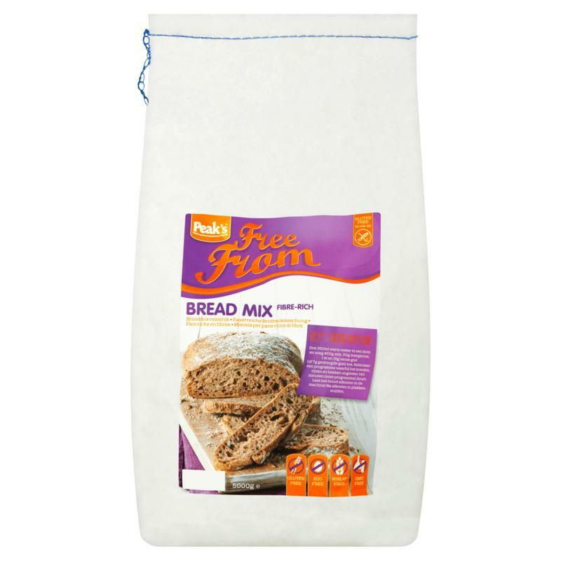 Peak's Broodmix vezelrijk glutenvrij 5000g