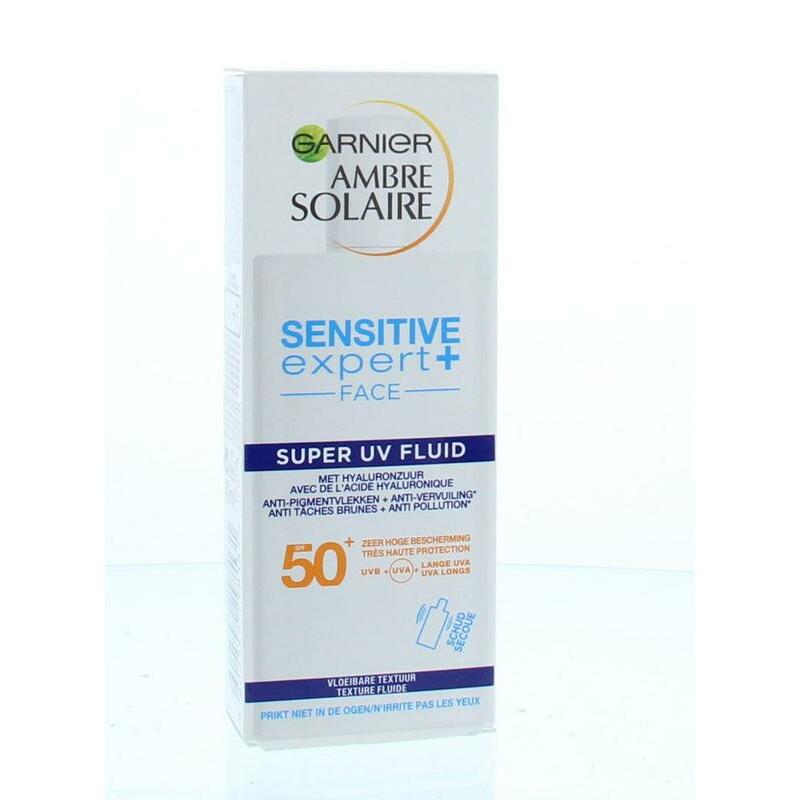 Garnier Ambre solair sensitive expert face fluid 40ml
