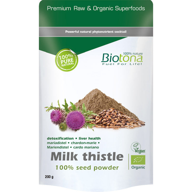 Biotona Milk thistle seed powder bio 200g