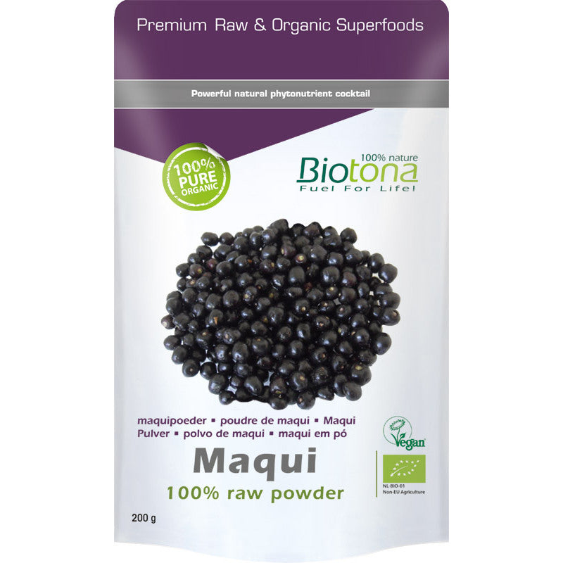 Biotona Maqui raw powder bio 200g