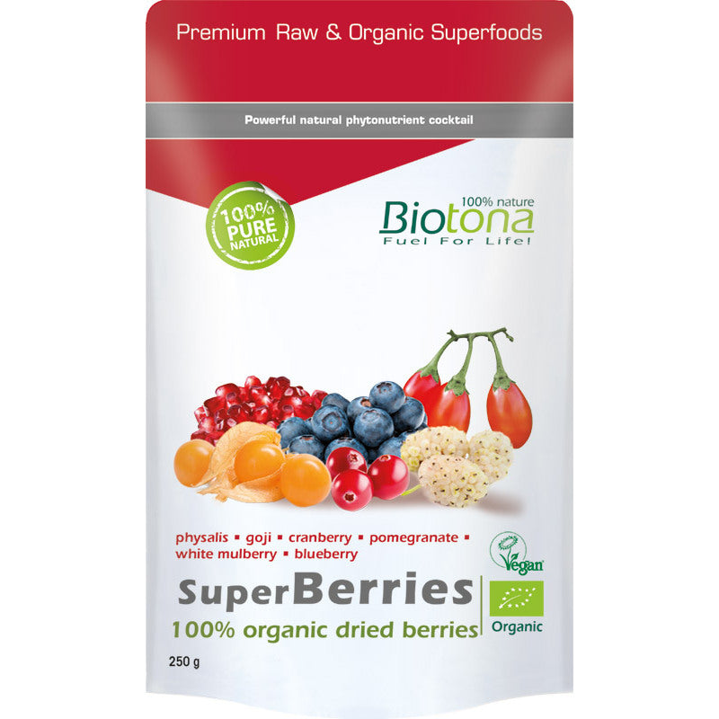 Biotona Superberries organic dried berries bio 250g