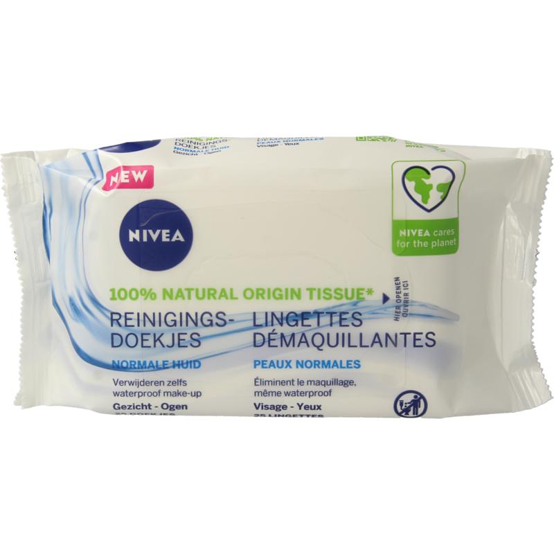 Nivea Verfrissende doekjes normale/gemengde huid 25st
