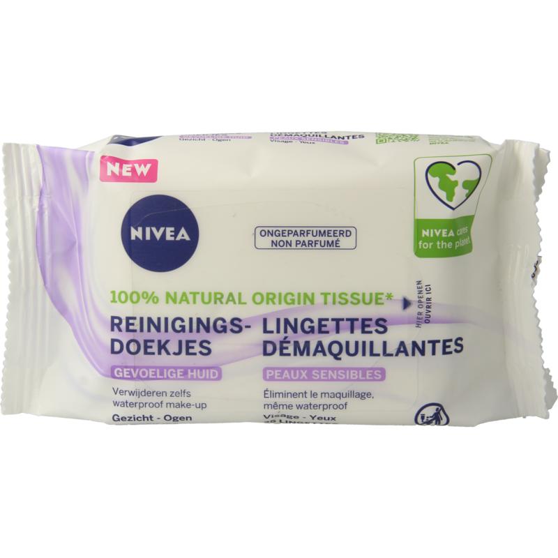 Nivea Sensitive reinigingsdoekjes 25st