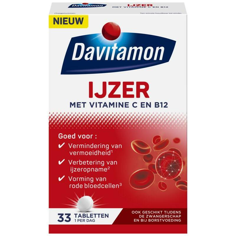 Davitamon IJzer met B12 33st