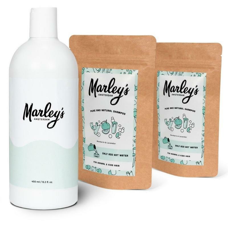 Marley's Ams Pakket 2x mandarijn & lavendel shampoo 1set