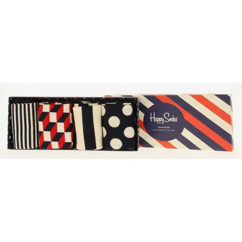 Happy Socks Stripes giftbox - maat 41-46 1set