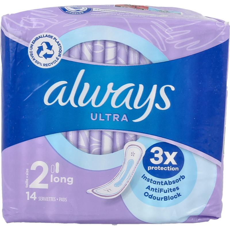 Always Maandverband ultra long (S2) 14st