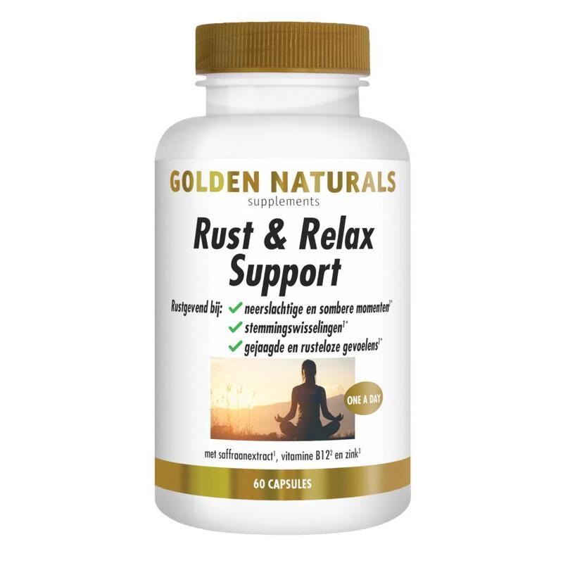 Golden Naturals Rust & relax support 60vc