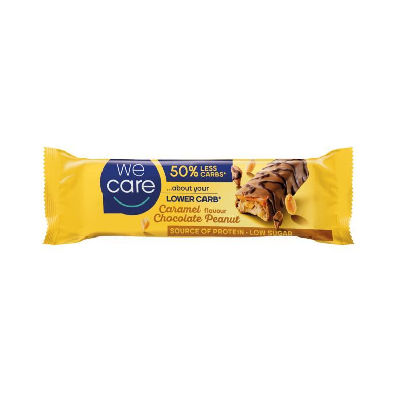 We Care lower carb caramel choco peanu 35g