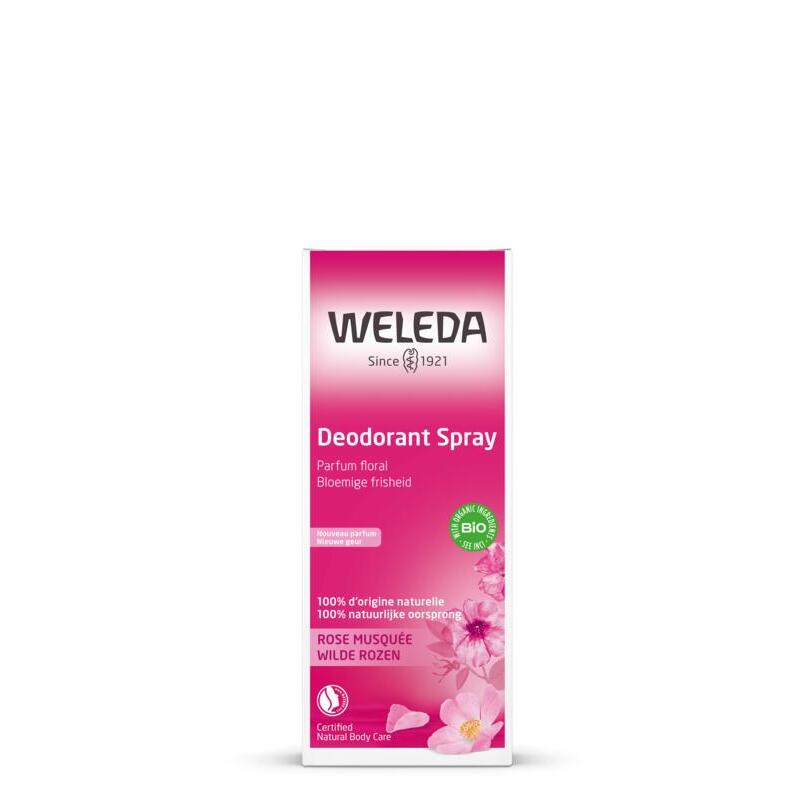 Weleda wilde rozen deodorant/w 100ml