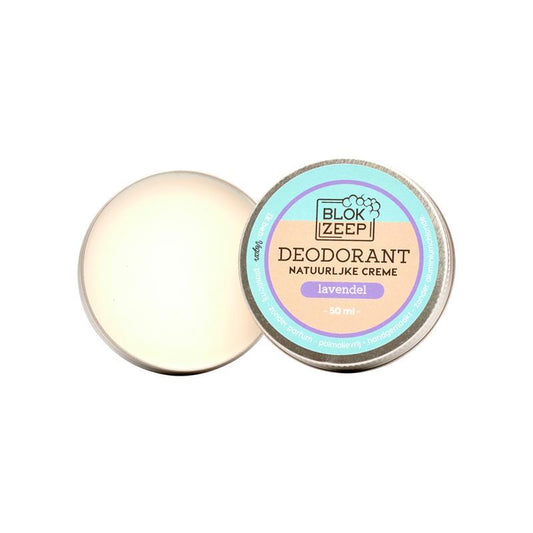 Blokzeep deodorant creme lavendel 50ml