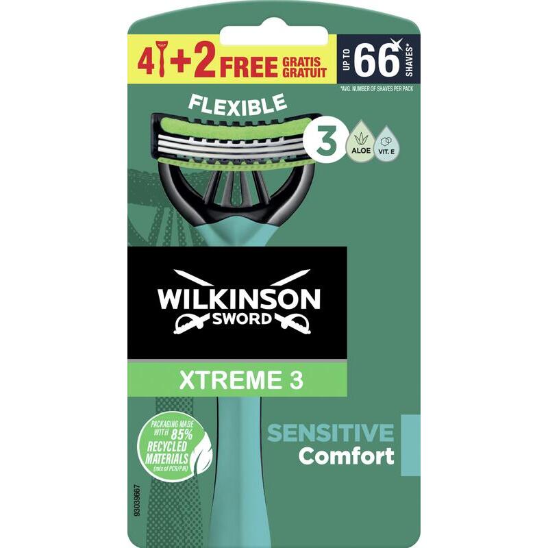Wilkinson wilk xtreme sensit mesje wegwe 6st