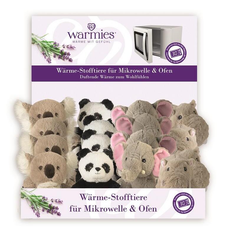 Warmies Wild animal display displ