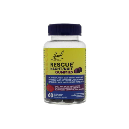Bach rescue gummies nacht Bach 60st
