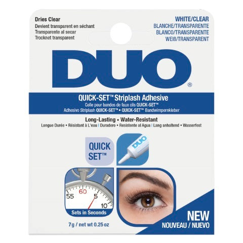 DUO lash quickset striplash wht/cl 7g