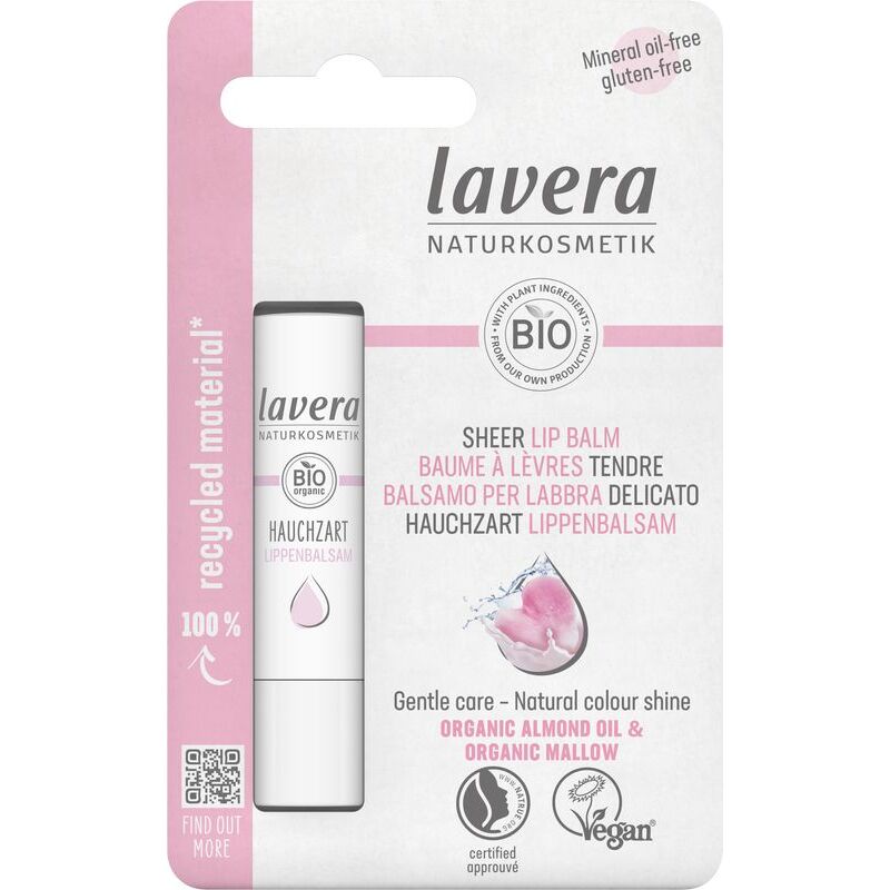 Lavera Lavera lipbalm sheer 4.5g