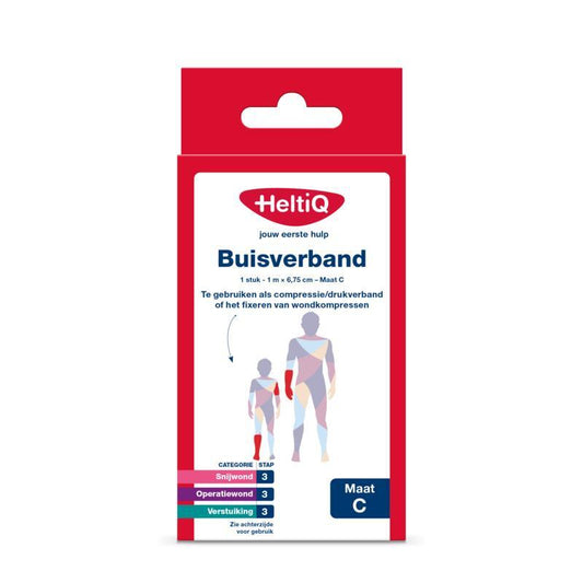 Heltiq Buisverband 1mx6,75cm maat C 1st