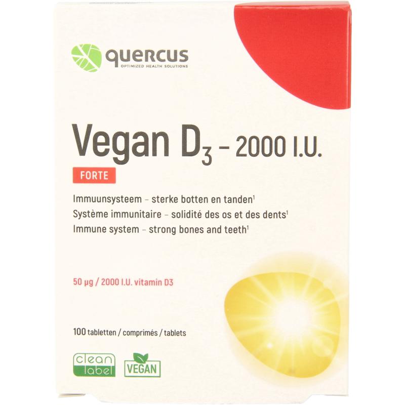 Quercus Vegan D3-2000 i.u. 100tb