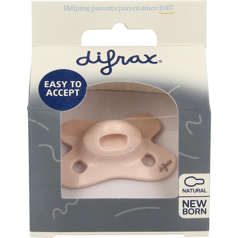 Difrax Fopspeen natural newborn uni 1st