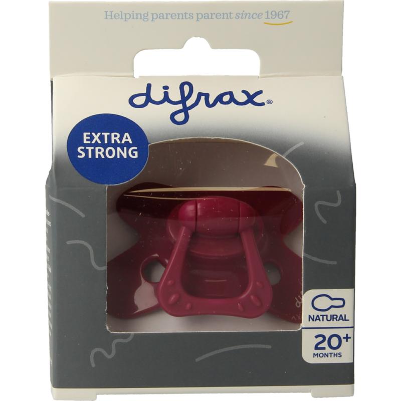 Difrax Fopspeen natural 20+ maanden uni 1st