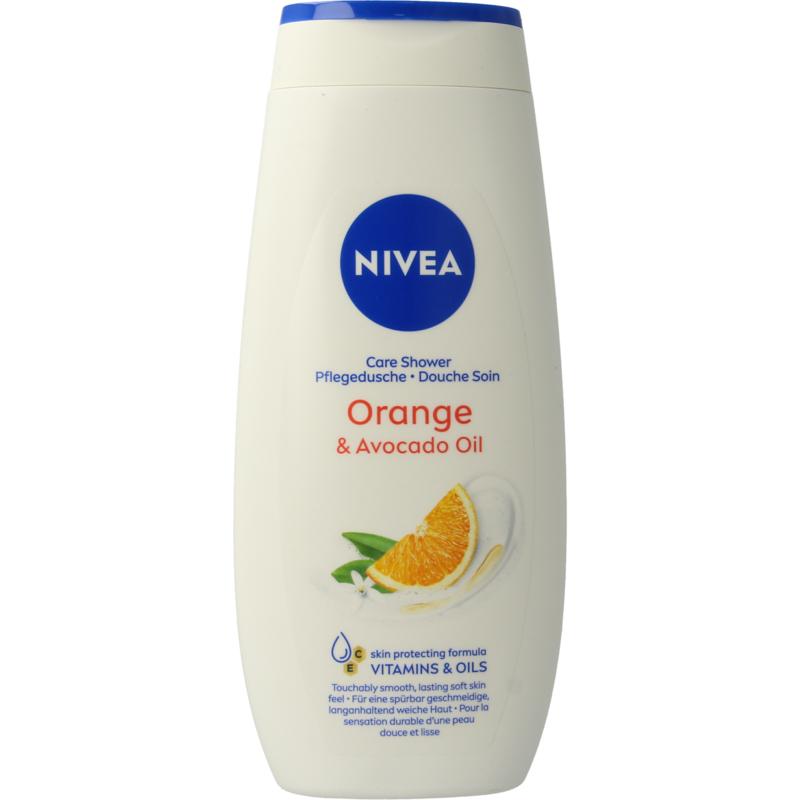 Nivea Care shower orange & avocado oil 250ml