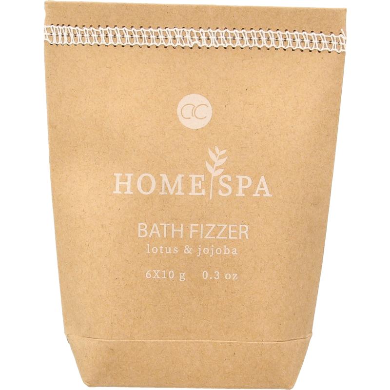 Accentra Bath salt home spa 6 x 10gr bath fizzer 1set