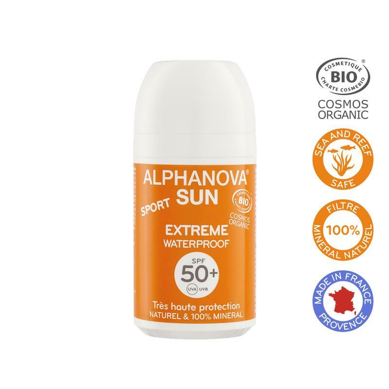 Alphanova Sun Sun vegan roll on sport SPF50 50g