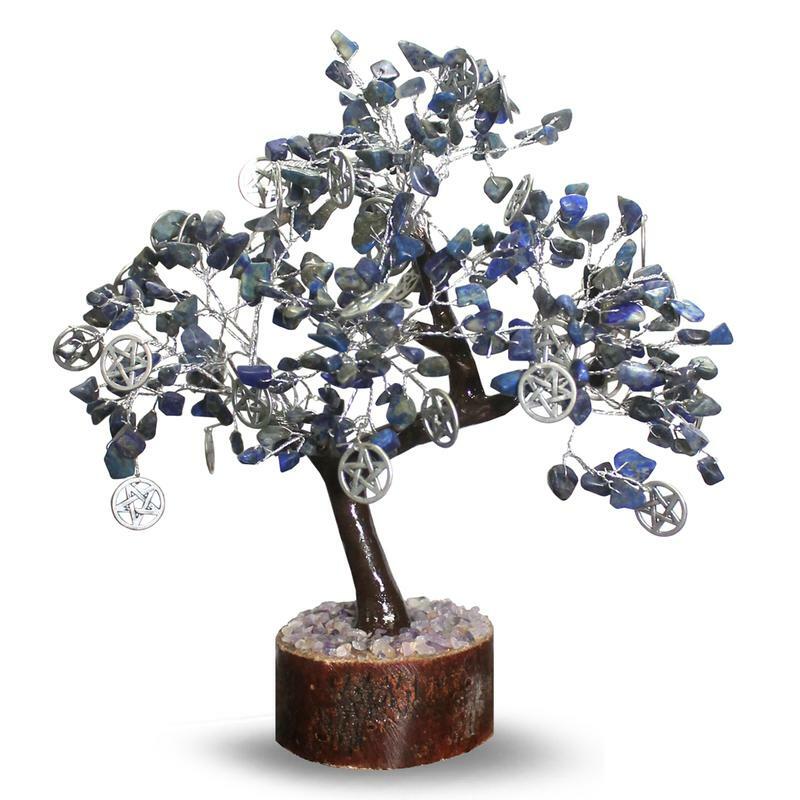 Green Tree Edelsteen boom hangers 300 steentjes bescherming 1st