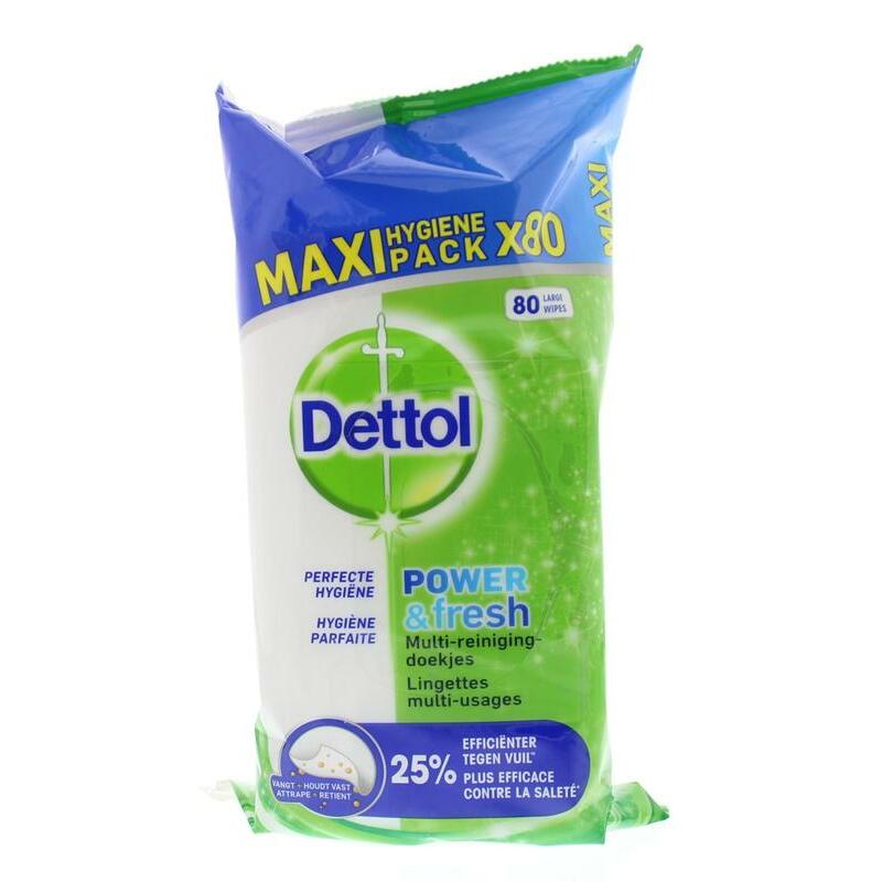 Dettol Multi reiniger doekjes original 80st