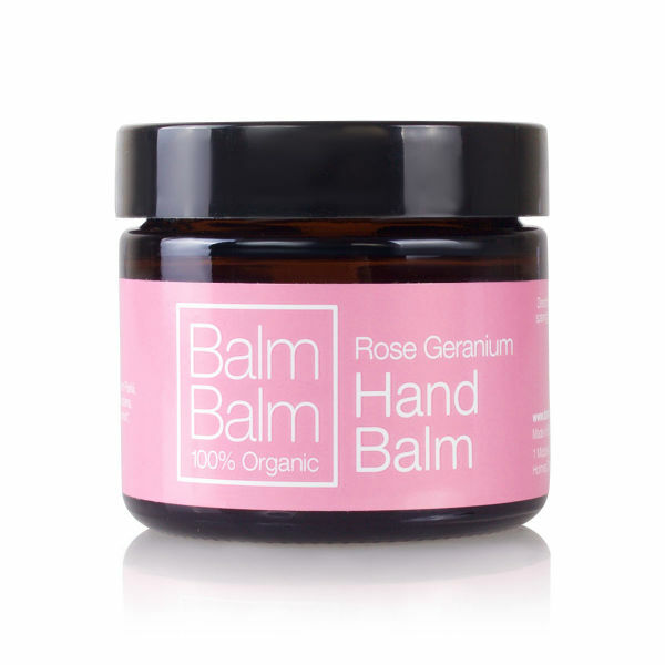 Balm Balm Rose geranium organic hand balm 60ml