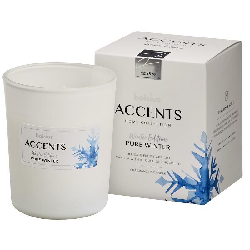 Bolsius Accents geurkaars pure winter 1st