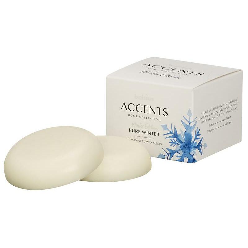 Bolsius Accents waxmelts pure winter 3st