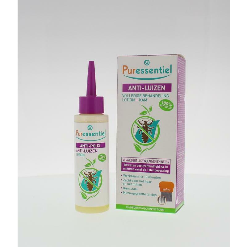 Puressentiel Anti luizen lotion & kam 100ml
