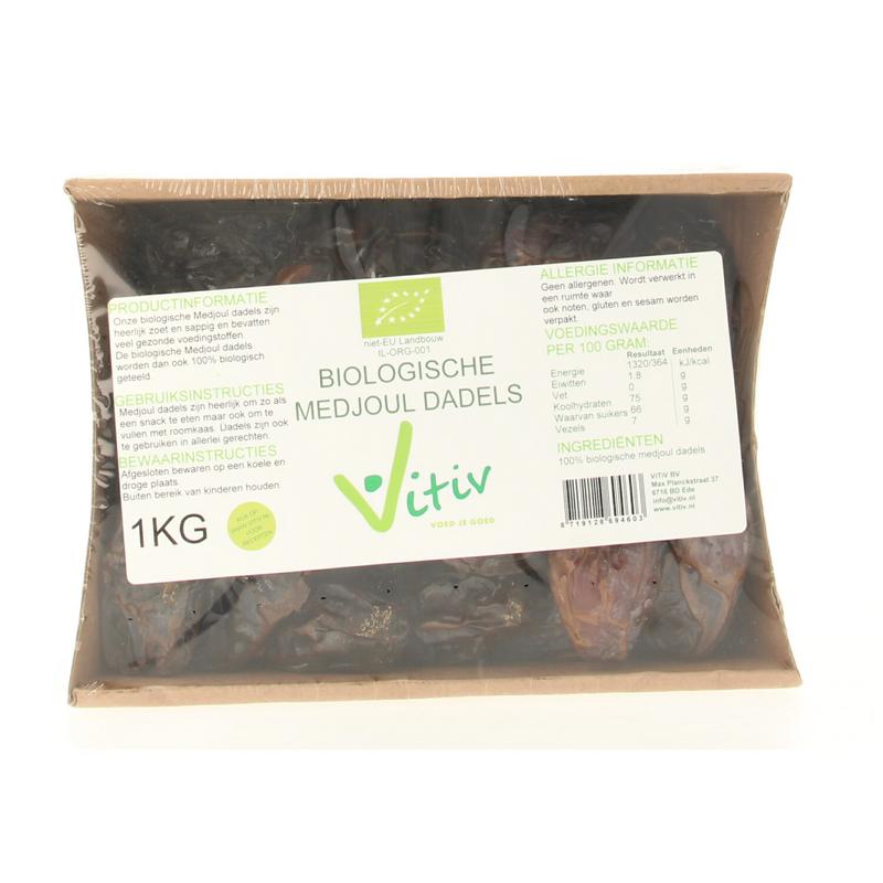 Vitiv Dadels medjoul doosje bio 1000g
