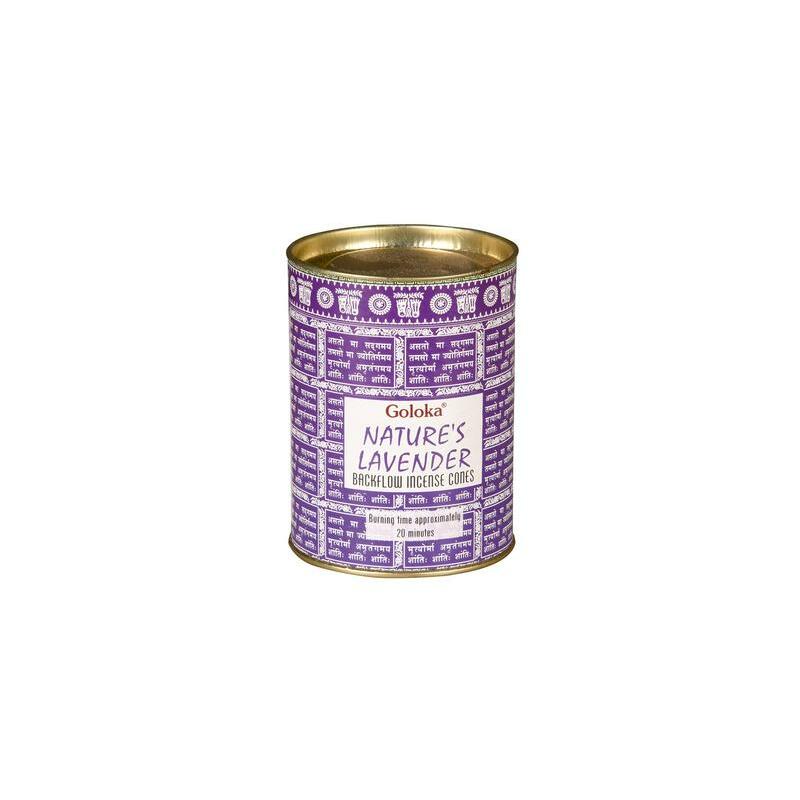 Green Tree Goloka natural lavender back flow cone 1st