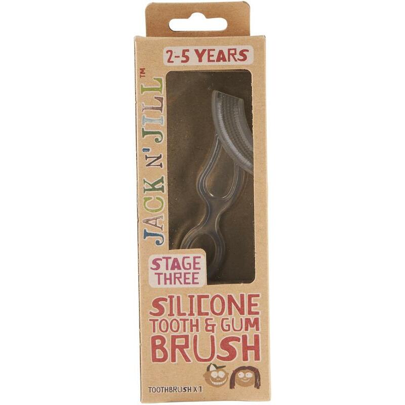 Jack n Jill Silicone tooth & gum brush 1st