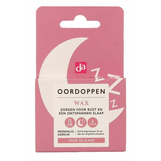 DA Oordoppen wax 12st