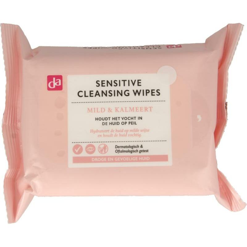 DA Reinigingsdoekjes sensitive/hydraterend 25st