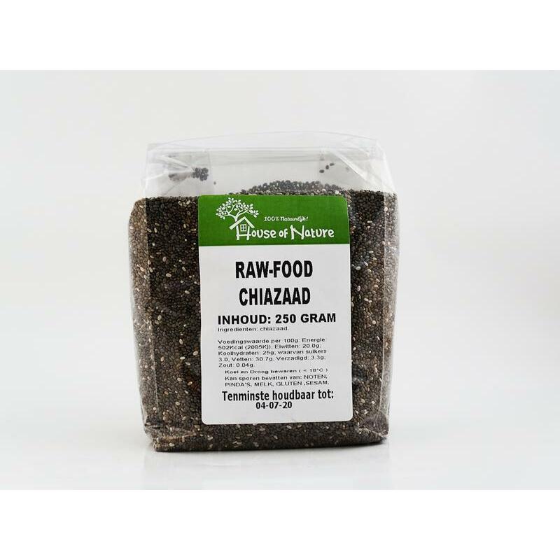 House Of Nature Chiazaad zwart 250g