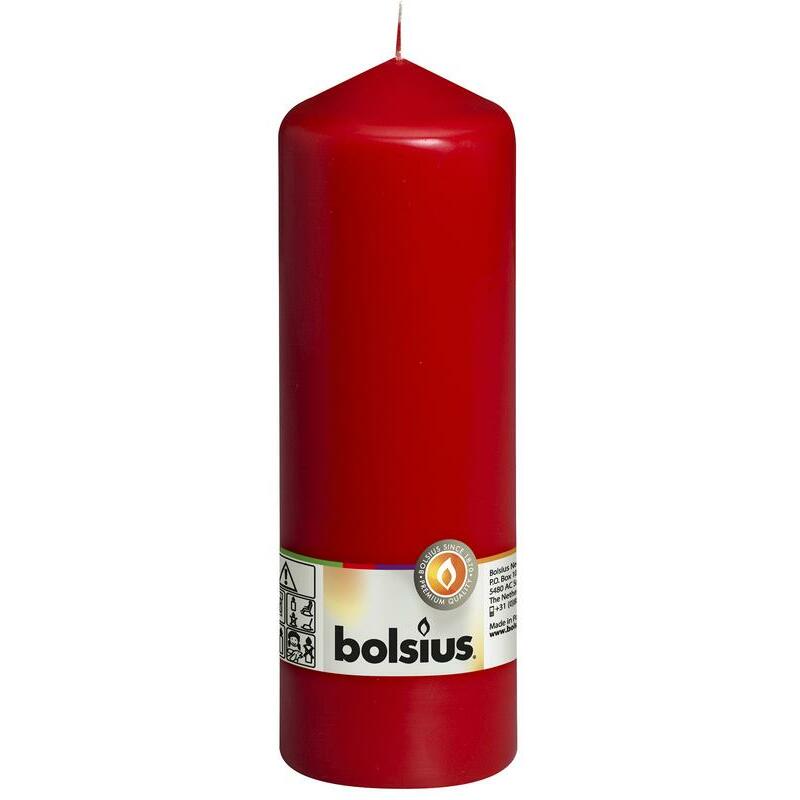 Bolsius Stompkaars 200/68 rood 1st