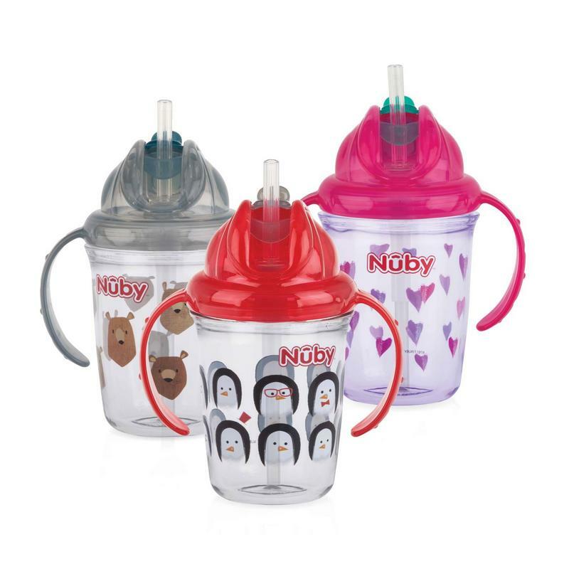 Nuby Antilekbeker 240 ml 12 maanden + 1st