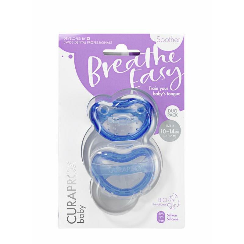 Curaprox Fopspeen blauw maat 2 2st
