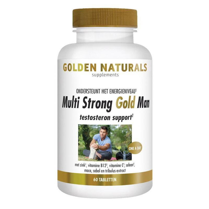 Golden Naturals Multi strong gold man 60tb