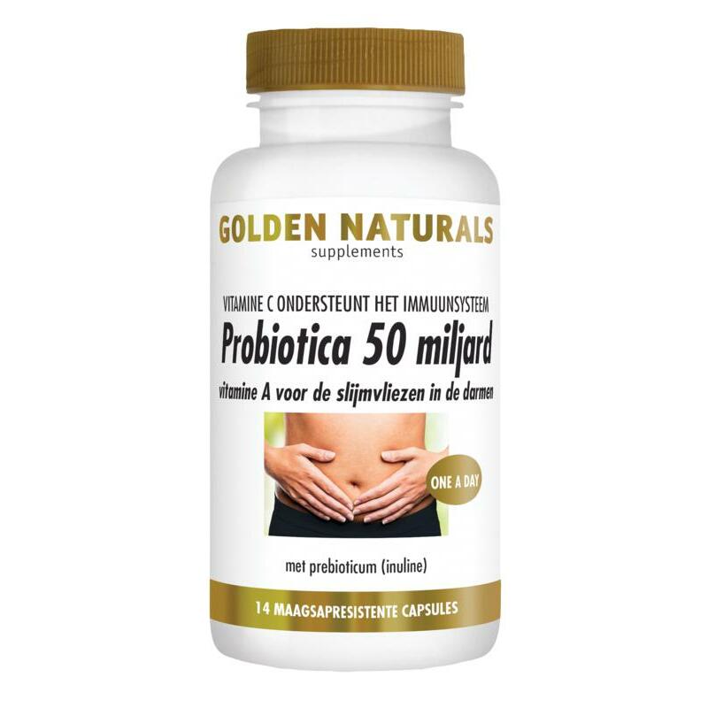Golden Naturals Probiotica 50 miljard 14vc